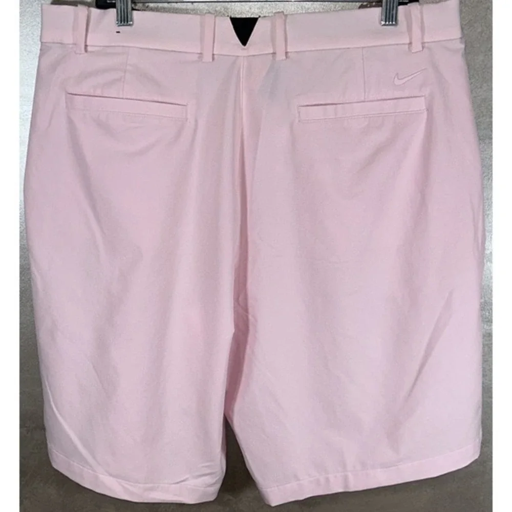 Nike Golf Shorts Men's Size 40 Pink Chino Pockets Dri Fit Golfer Casual‎ Sport